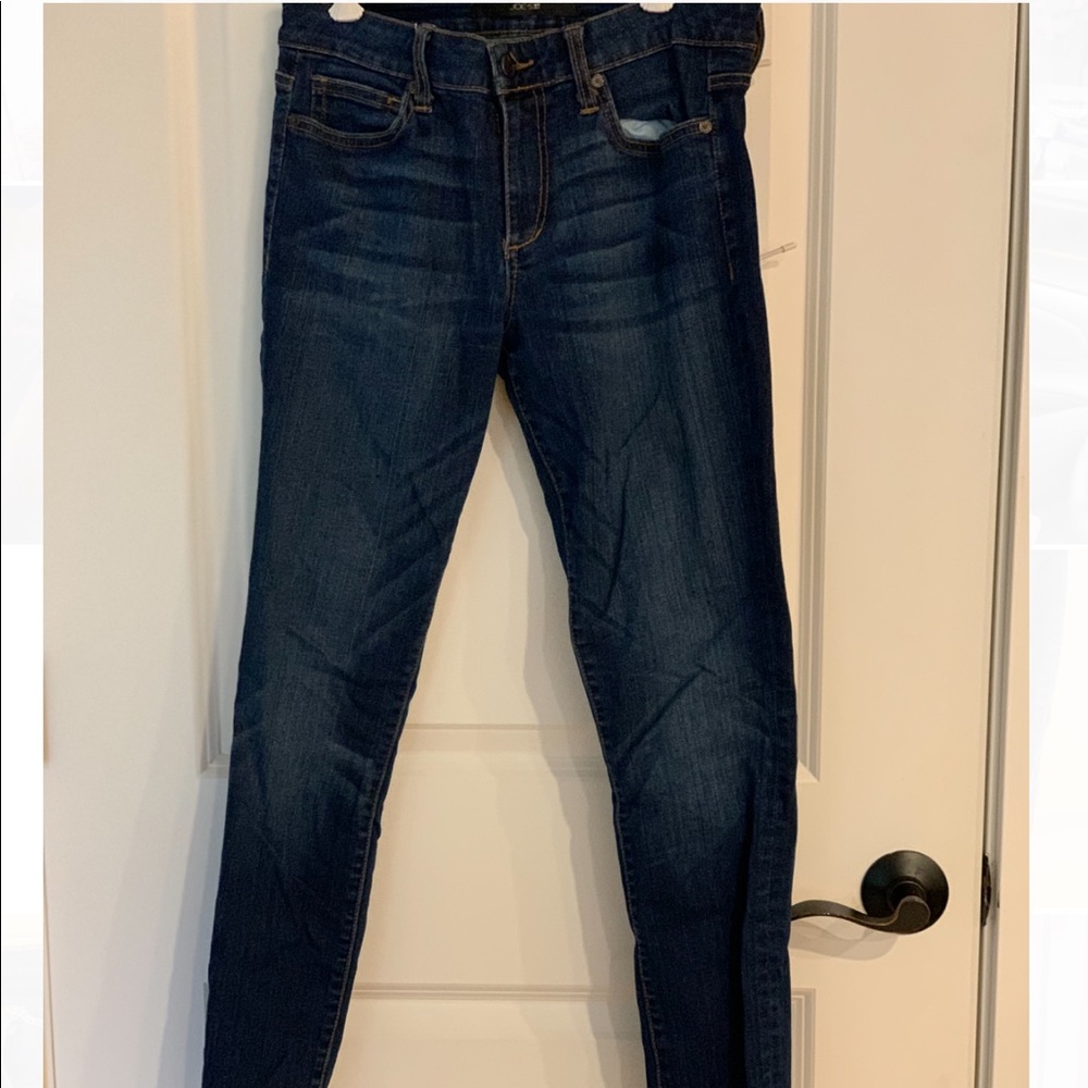 Joes dark wash skinny fit jeans